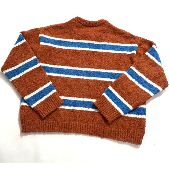 All The Ways Nikita Sweater in Burnt Orange Multi - Picture 3 of 5